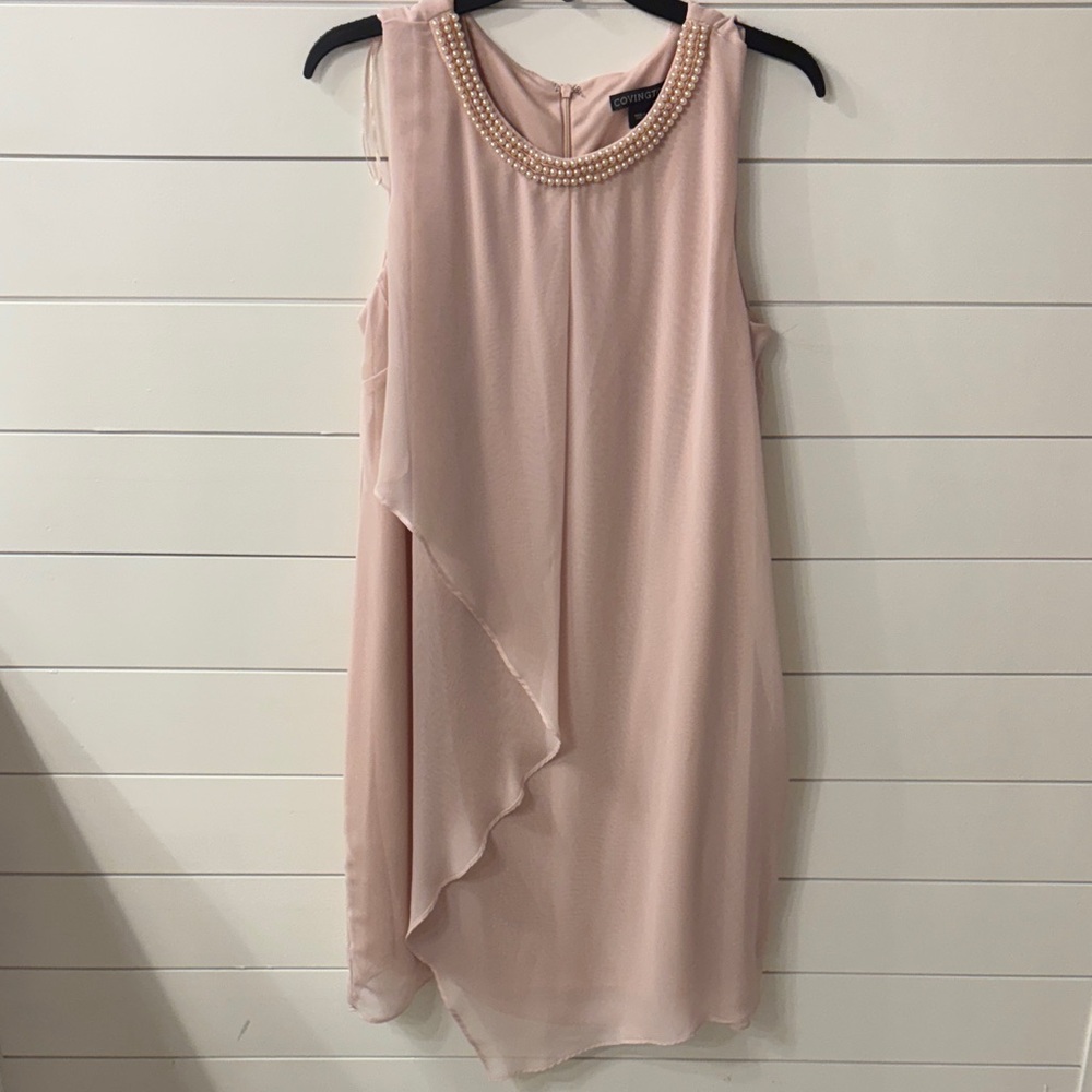 Covington Asymmetrical Pink Dress